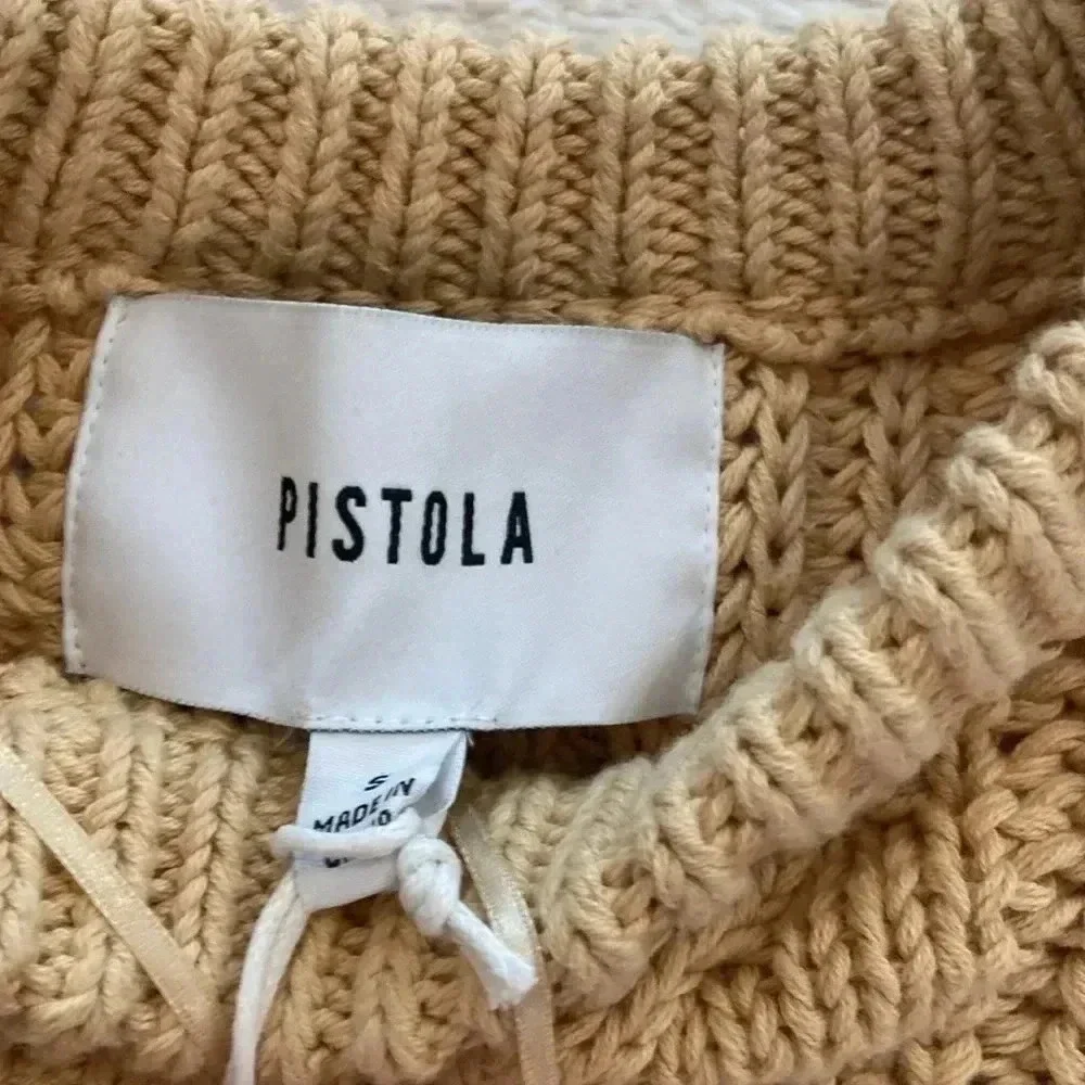 NWT Pistola Tan Esme 2 Piece Sweater